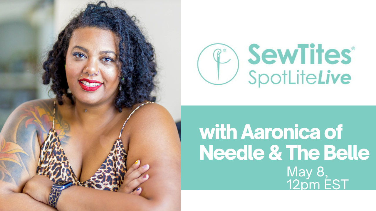 Projector Sewing with the Sew Magnetic Cutting System, a conversation with Aaronica