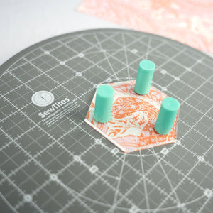 PRE-ORDER: Sew Magnetic 11" Rotating Self-Healing Cutting Mat by SewTites